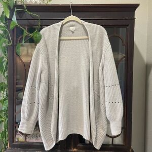 Target Women's Light Gray Cardigan